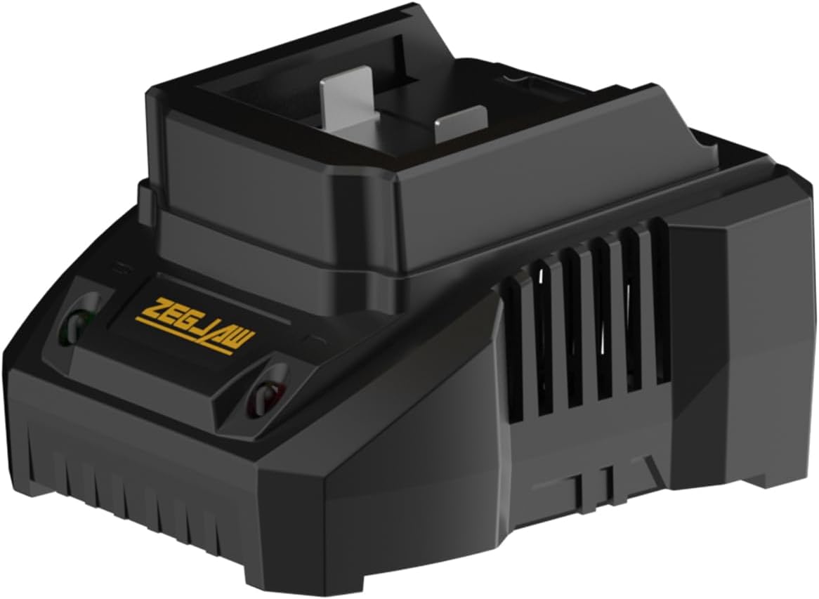 ZEGJAW 20V Lithium ion Battery Charger Fast Charge, Use for All ZEGJAW Products