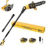 8-Inch Cordless Pole Saw for Tree Trimmi, photo 1