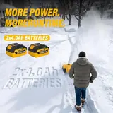 20V 12" Electric Snow Shovel,Cordless Sn, photo 5