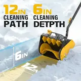 Cordless Snow Shovel, 20V 12-Inch Cordle, photo 2