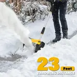 12-Inch 20V Cordless Snow Shovel, Electr, photo 3