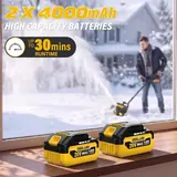 20V 14'' Cordless Snow Shovel, Snow Blow, photo 6