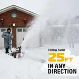 40V 20-Inch Snow Blower Cordless, Electr, photo 5