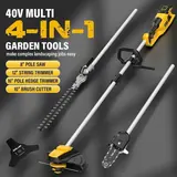 40V Weed Wacker Cordless, 8-Inch Pole Sa, photo 2