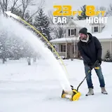 20V 12'' Cordless Snow Shovel, Snow Blow, photo 3