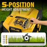 40V 15" Artificial Turf Sweeper Cordless, photo 2