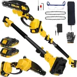 2-IN-1 Cordless Pole Saw & 6 Inch Mini C, photo 1