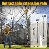 2-IN-1 Cordless Pole Saw & 6 Inch Mini C, photo 6