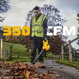 Electric Leaf Blower Corded, 7-Amp 155 M, photo 3