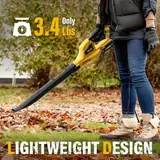 Cordless Leaf Blower, 21V Leaf Blowers C, photo 6
