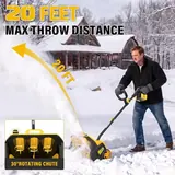 40V 16" Cordless Snow Blower,Electric Sn, photo 2