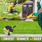 12 Inch Cordless String Trimmer and Edge, photo 2