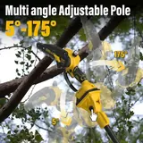 2-IN-1 Cordless Pole Saw & 6 Inch Mini C, photo 5