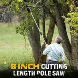 40V Weed Wacker Cordless, 8-Inch Pole Sa, photo 3