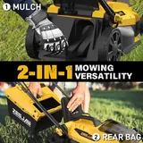 Lawn Mower Cordless,13-Inch 20V Electric, photo 5