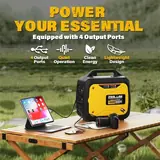 2400-Watt Portable Inverter Generator, E, photo 2