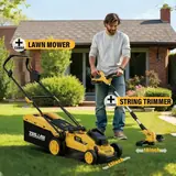 13-inch Lawn Mower & 12-inch String Trim, photo 2