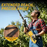 4-in-1 Cordless 6" & 8" Pole Saw & Mini , photo 4