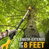 8" Electric Pole Saw Corded, 6 Amp Pole , photo 3