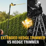 18" 20V Pole Hedge Trimmer Cordless, photo 6